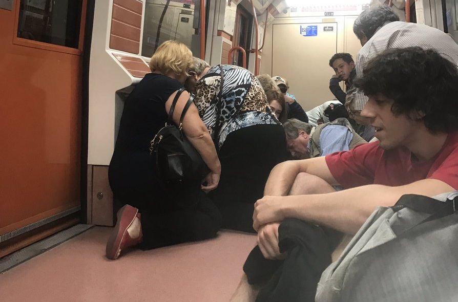 Una pelea en el Metro y un disparo con pistola de fogueo hace saltar las alarmas en el Metro de Madrid