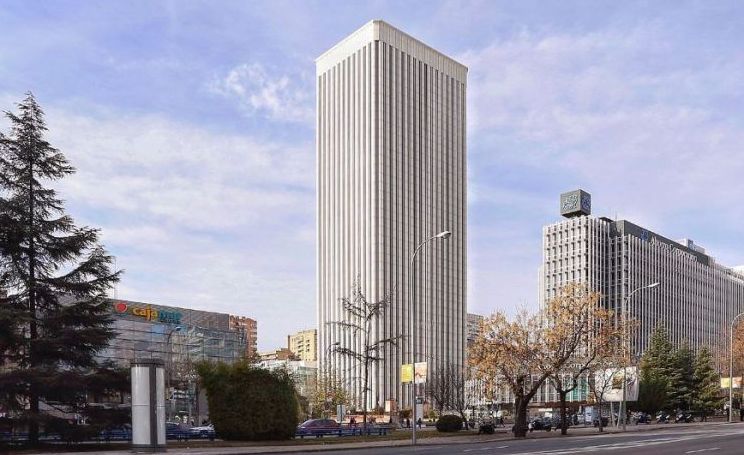 Torre Picasso, primer rascacielos de Madrid con un centro de coworking