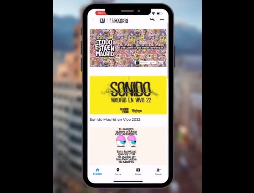 APP Todo está en Madrid