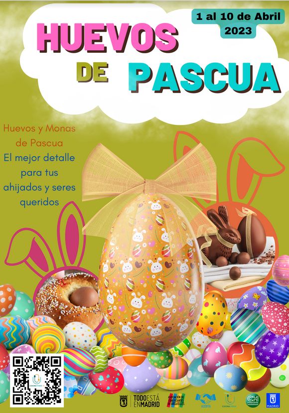 Cartel de la Ruta de los Huevos de Pascua