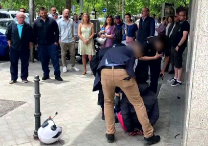 Detención de uno de los dos atracadores de la Banda del Rolex